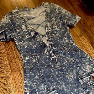 Denim bodycon dress